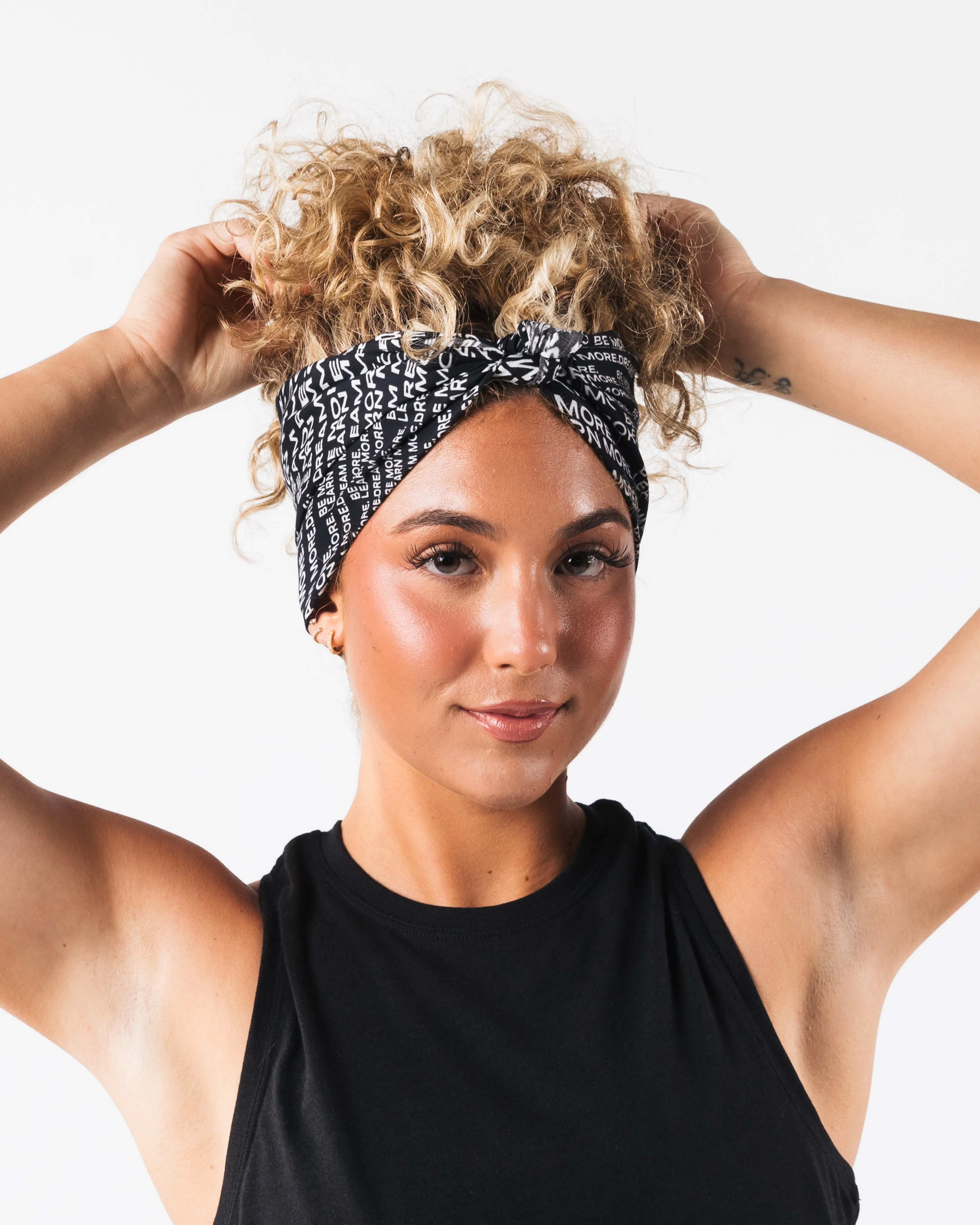 3-Pack Black Bandanas