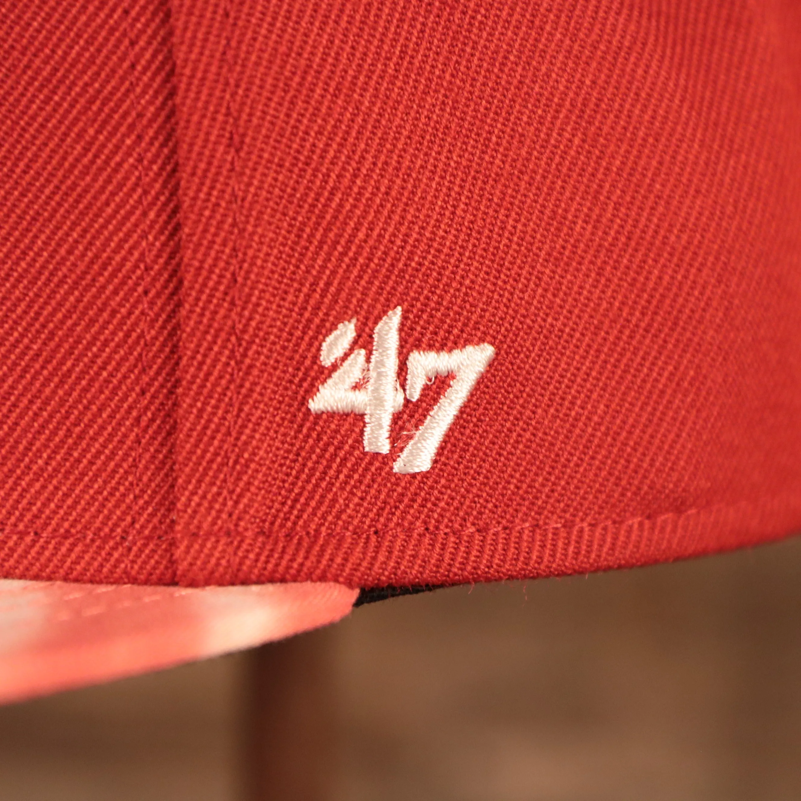 47 BRAND | PHILADELPHIA PHILLIES | TRUCKIN TEAM | CAPTAIN | TIE DYE BRIM | BLACK UNDERBRIM | SNAPBACK HAT | RED/TIE DYE | OSFM