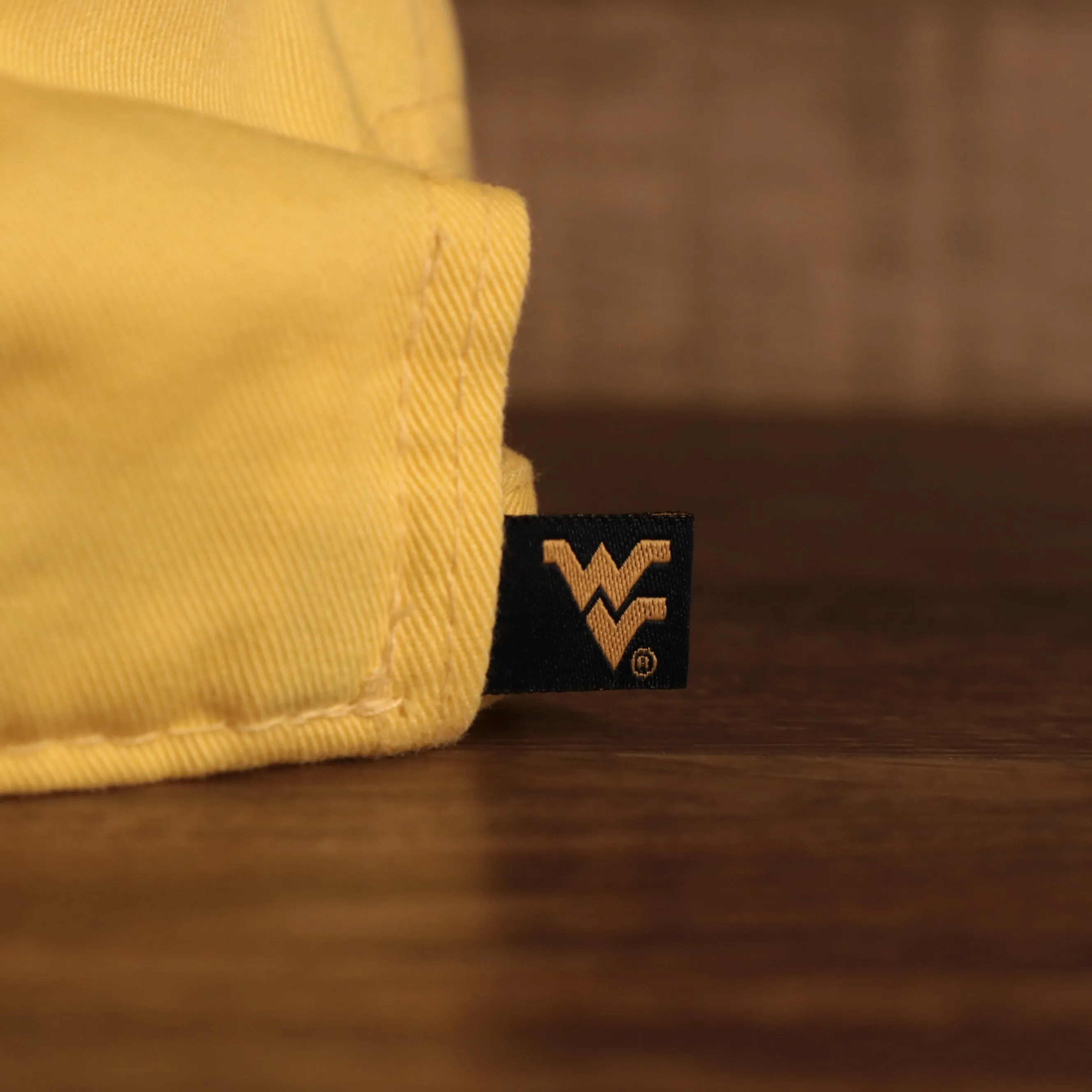 47 Brand Dad Hat West Virginia Mountaineers Clean Up 47 Strap Back Adjustable Women Maize Yellow