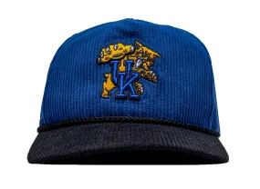 47 Brand Kentucky Wildcats Corduroy Snapback-Oneness UK Logo