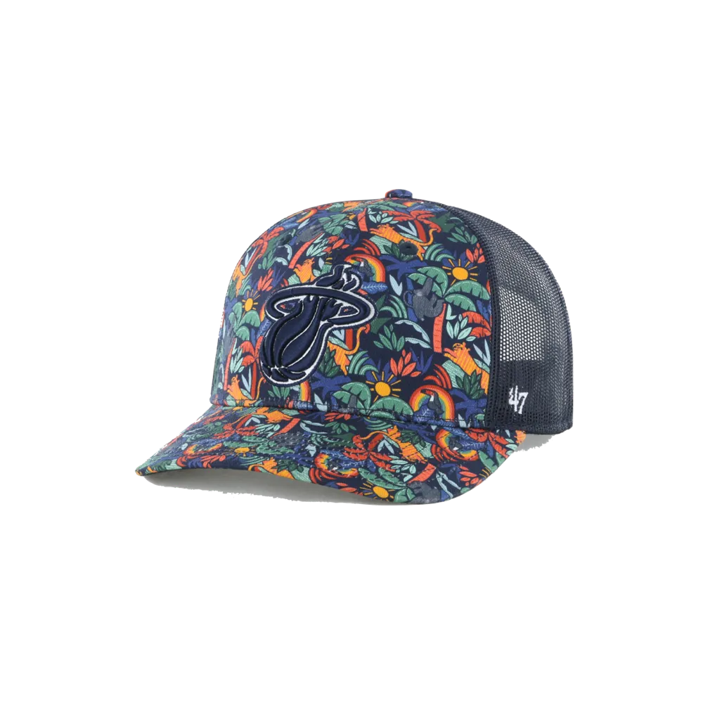 '47 Brand Miami HEAT Youth Hat - Jungle Gym Trucker