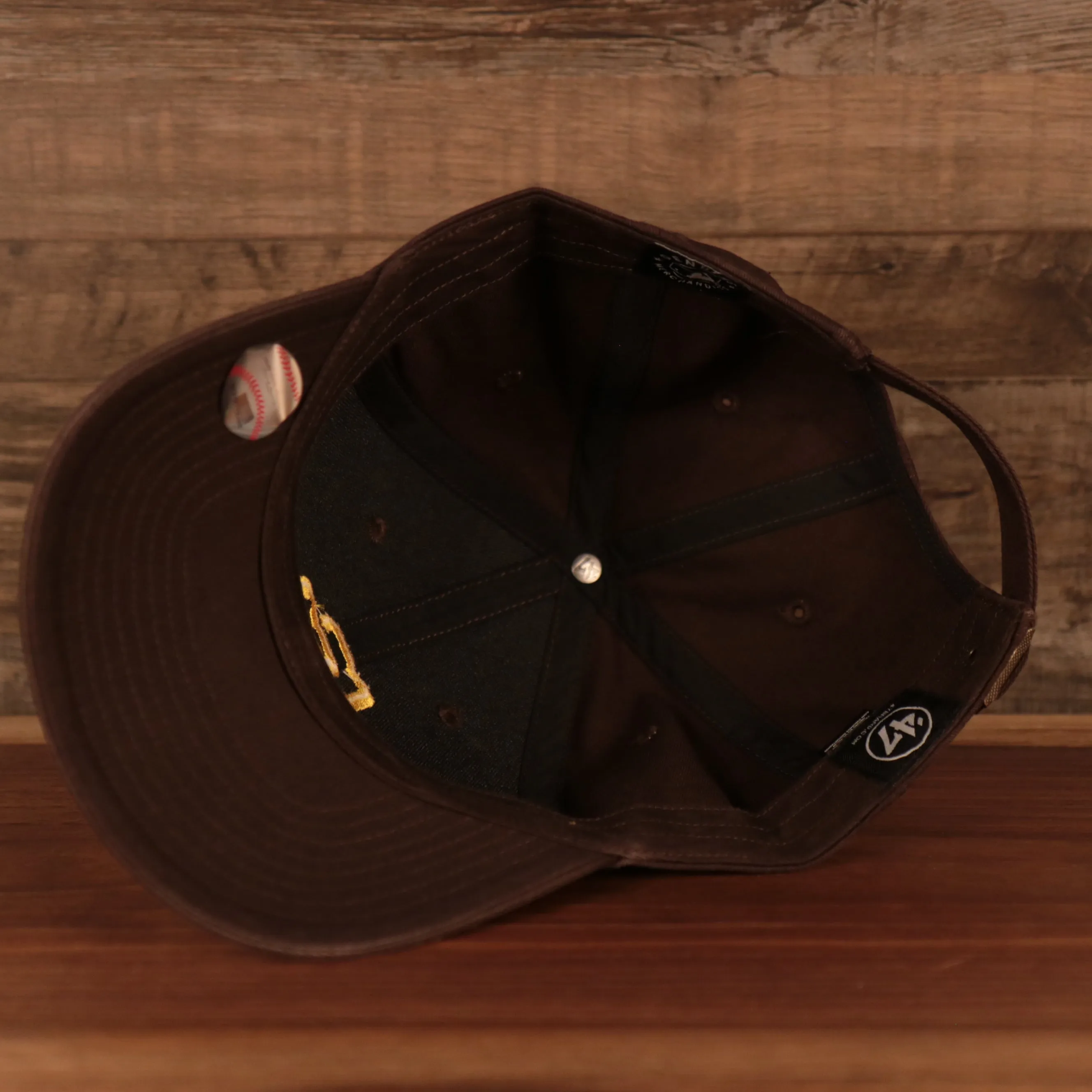 47 BRAND, San Diego Padres, Legend, Dad Hat, Brown, OSFM