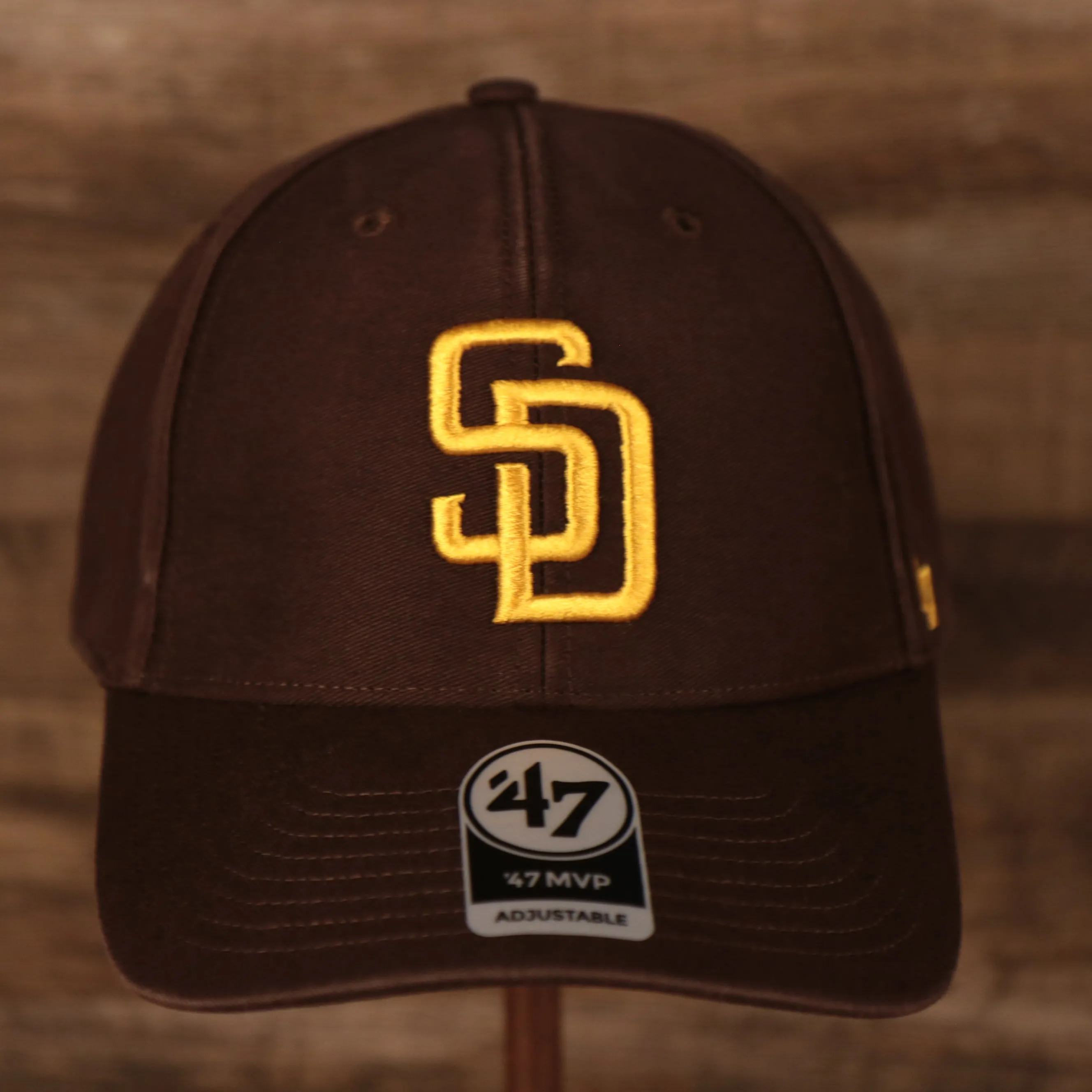 47 BRAND, San Diego Padres, Legend, Dad Hat, Brown, OSFM