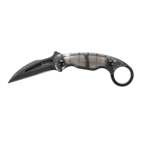 51167-019 Black Fixed Blade Talon Knife by 5.11