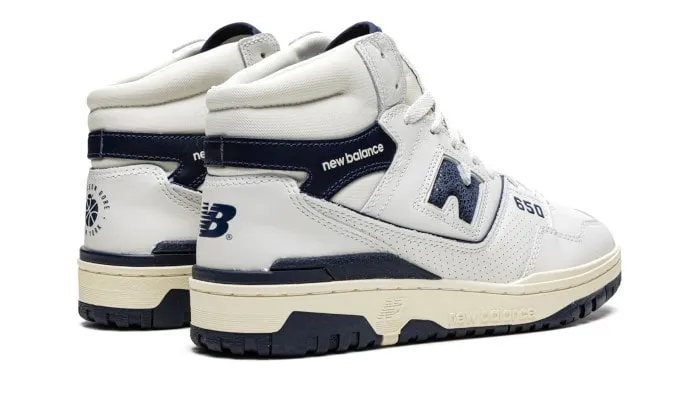 650R Aimé Leon Dore White Navy - Result: Trendy 650R White Navy sneakers by Aimé Leon Dore