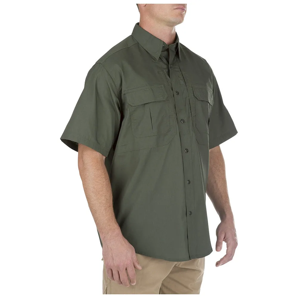 71175-190 CAMISA TACLITE PRO MANGA CORTA VERDE MARCA 5.11 TACTICAL