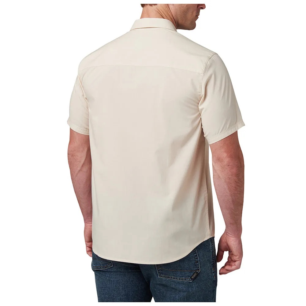 71203-344 Wyatt short sleeve shirt in sand dune by 5.11 Tactical brand