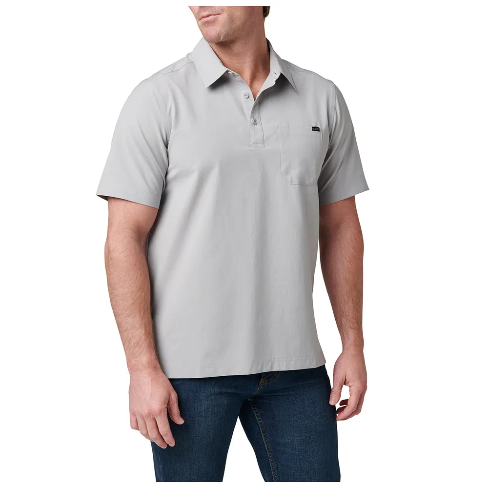 71220-020 Short Sleeve Polo Flex Titan Grey by 5.11 Tactical