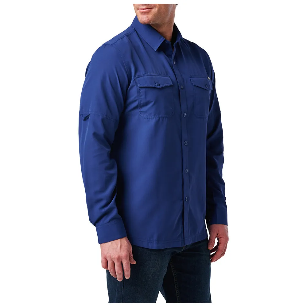 72521-1074 Long Sleeve Blue Mussel Marksmen Shirt by 5.11 Tactical