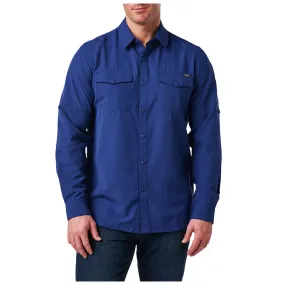 72521-1074 Long Sleeve Blue Mussel Marksmen Shirt by 5.11 Tactical