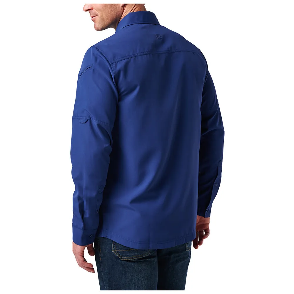 72521-1074 Long Sleeve Blue Mussel Marksmen Shirt by 5.11 Tactical