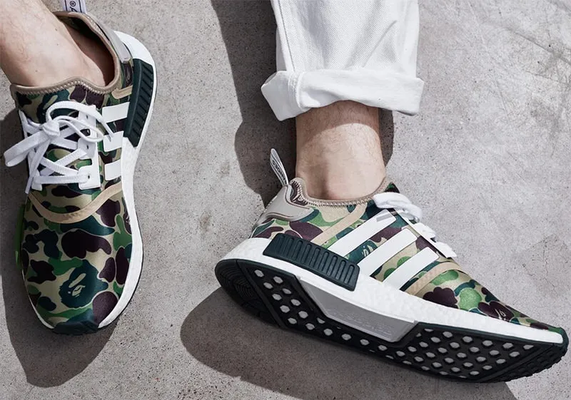 Adidas Officially Announces BAPE x NMD’s and Apparel Collection