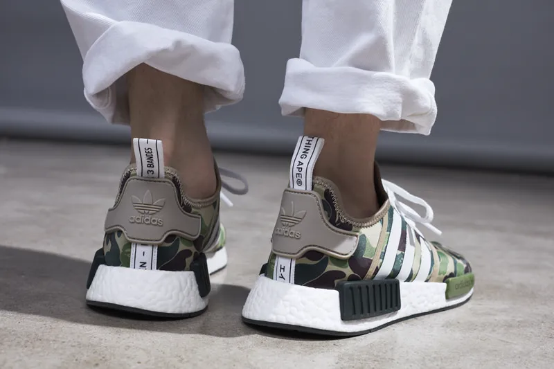 Adidas Officially Announces BAPE x NMD’s and Apparel Collection