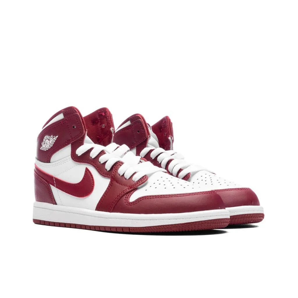 Air Jordan 1 High OG White Team Red