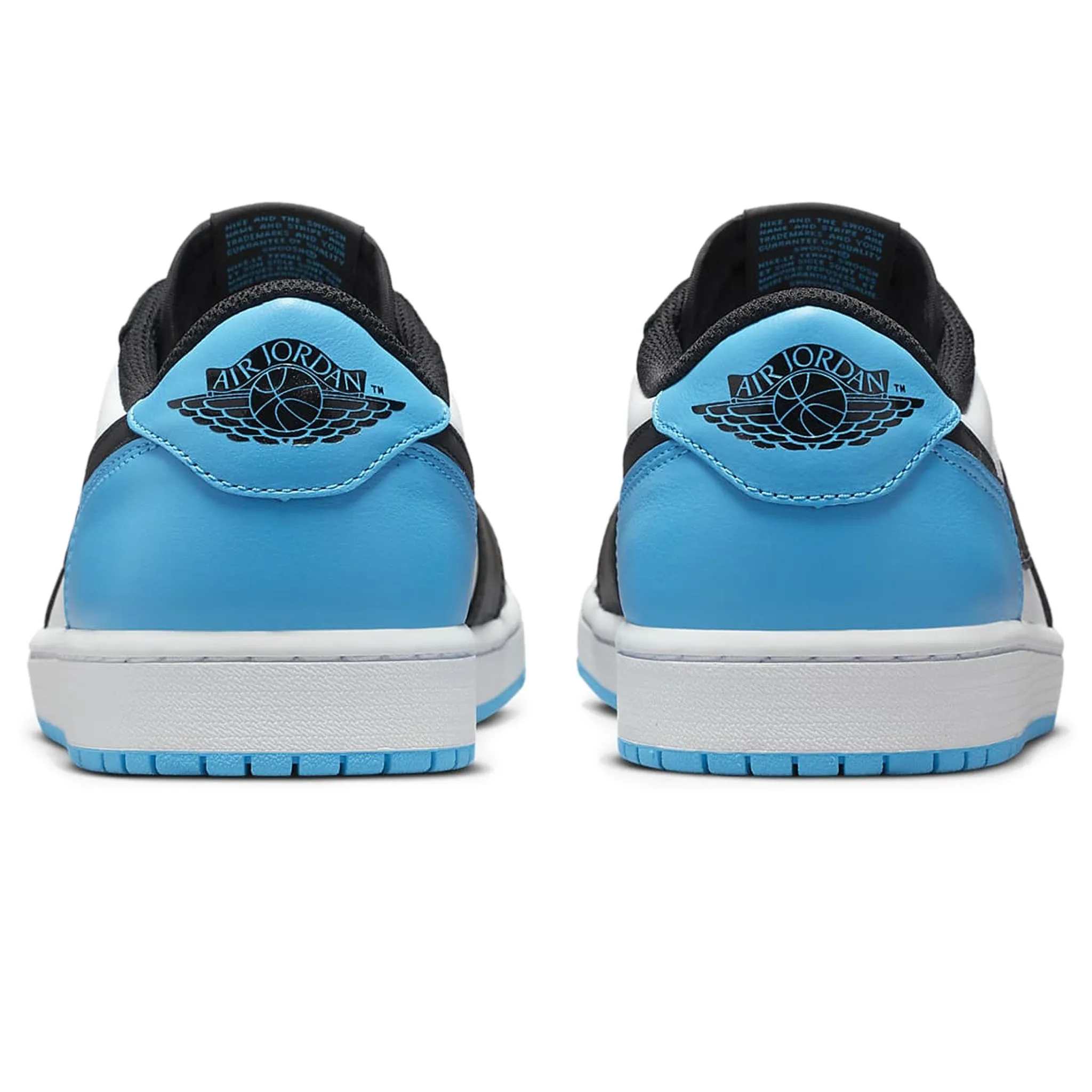 Air Jordan 1 Low Vintage Black Dark Powder Blue for sale - Grab your pair now!