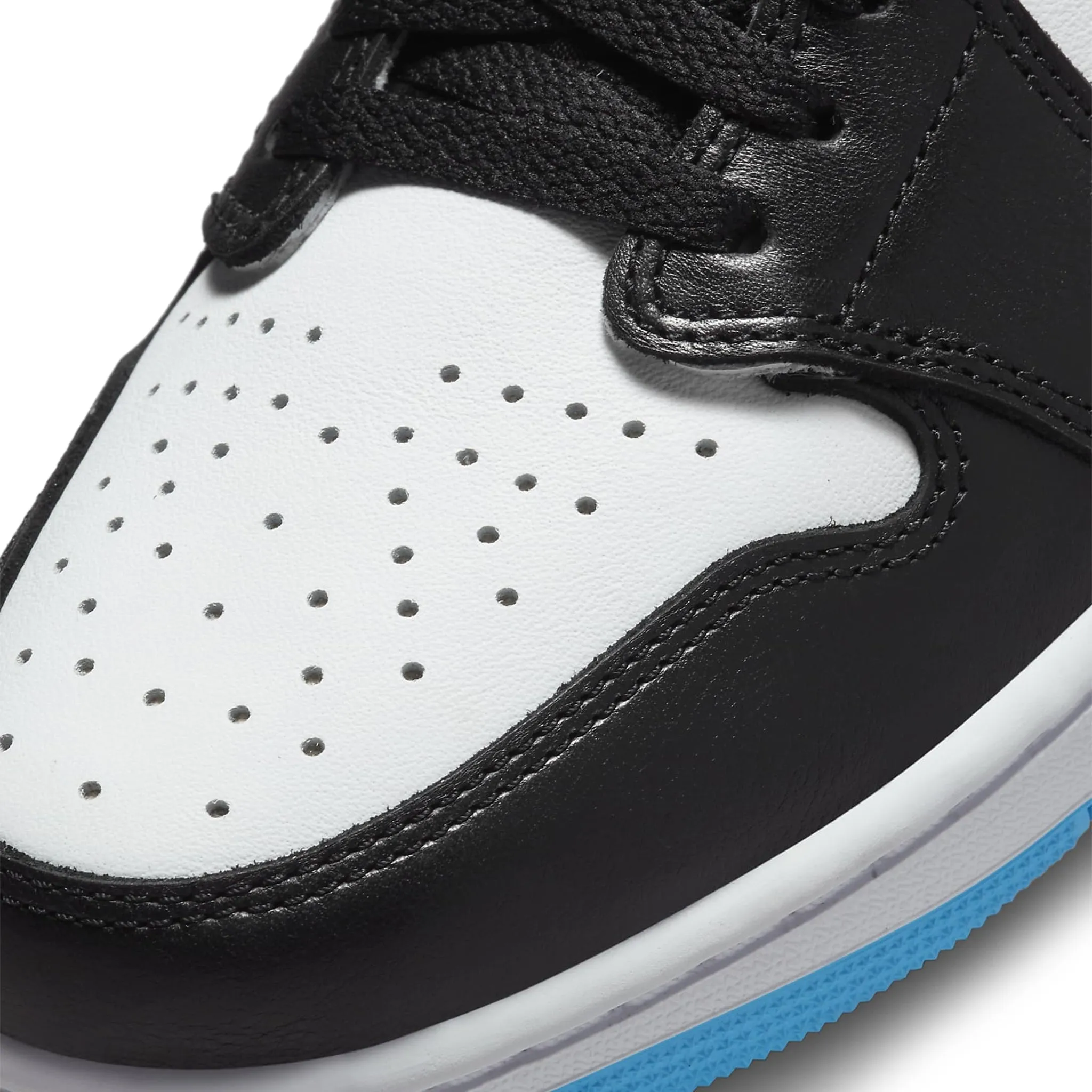 Air Jordan 1 Low Vintage Black Dark Powder Blue for sale - Grab your pair now!