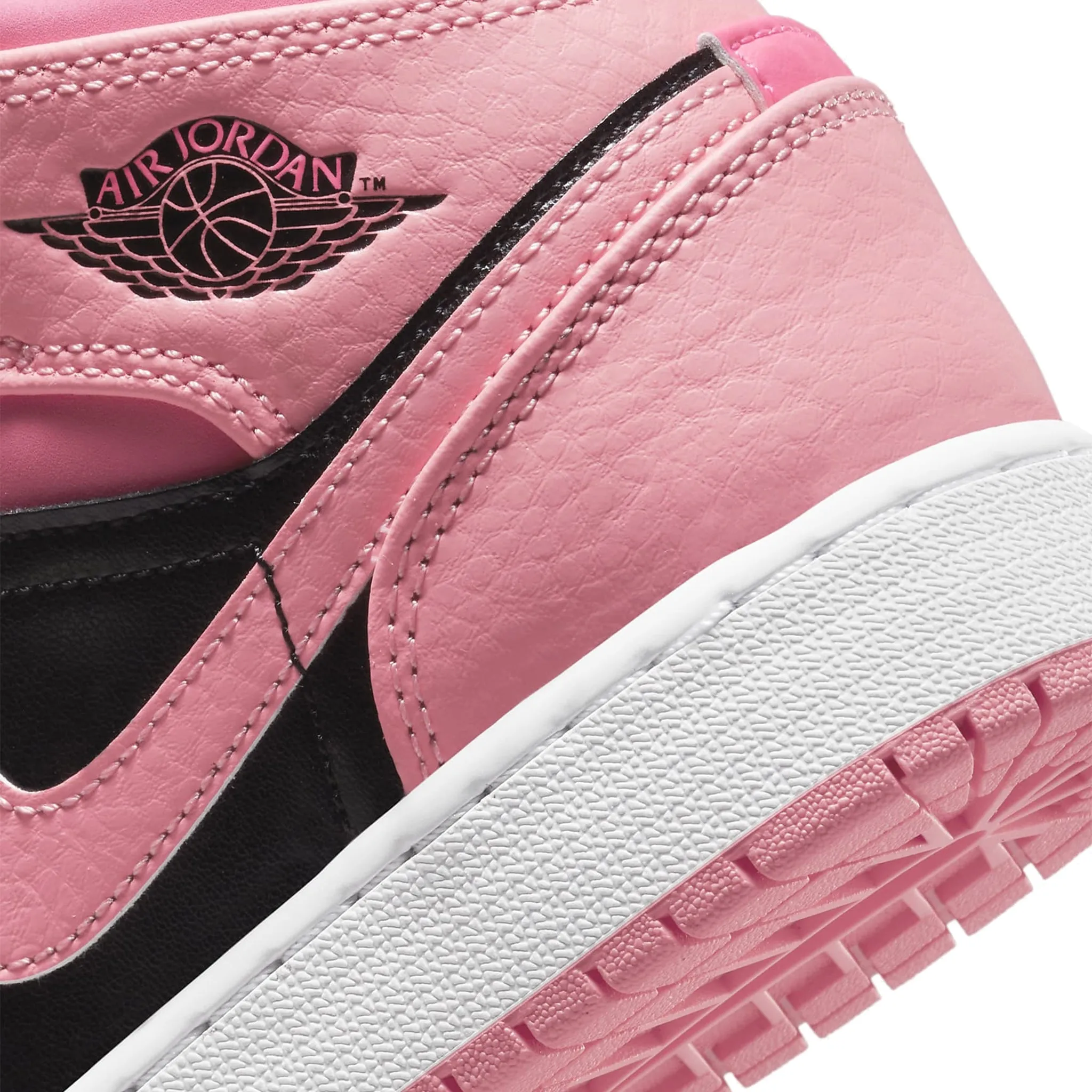 Air Jordan 1 Mid Coral Chalk (GS) - Youth Sneaker