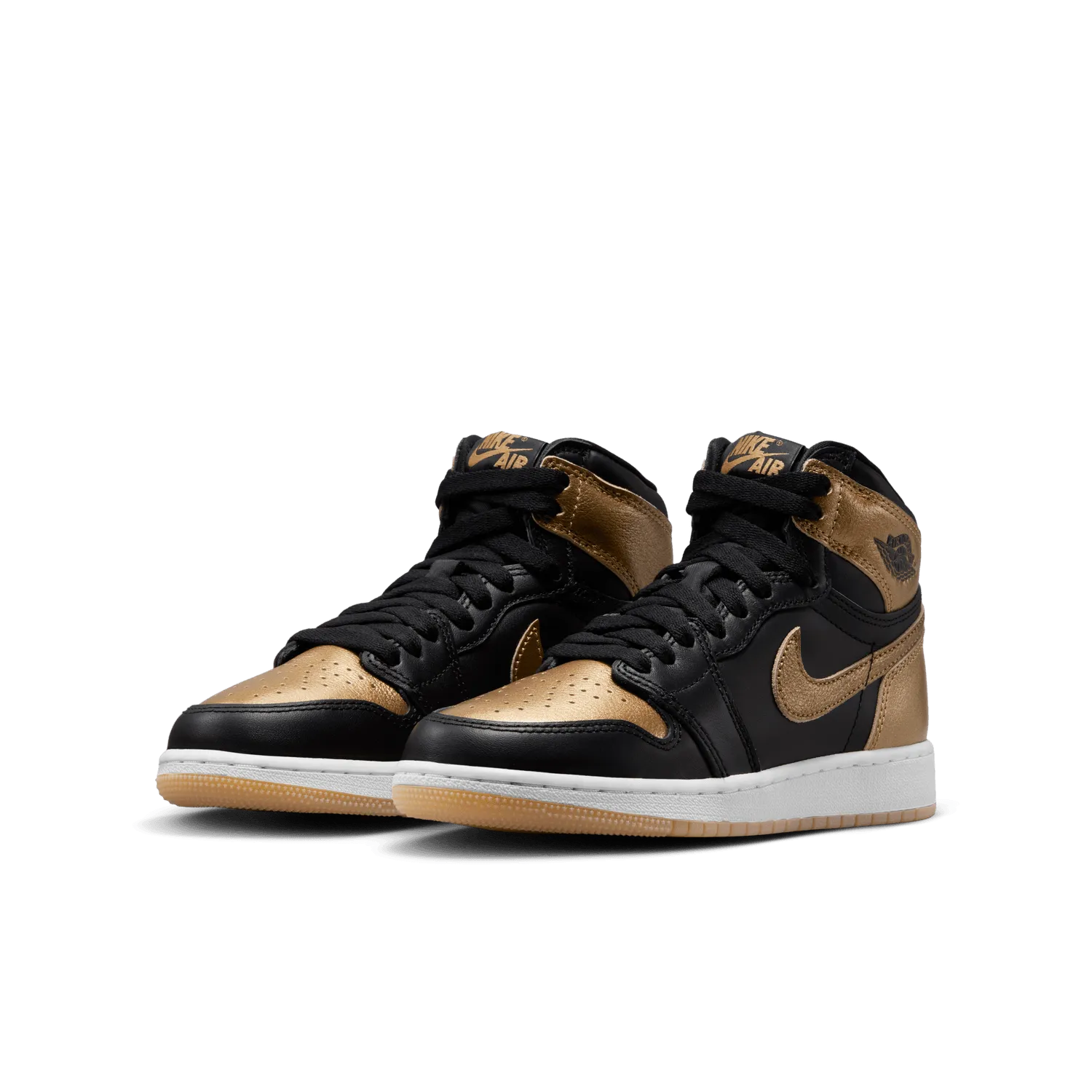 Air Jordan 1 Retro High OG 'Black & Gold' GS