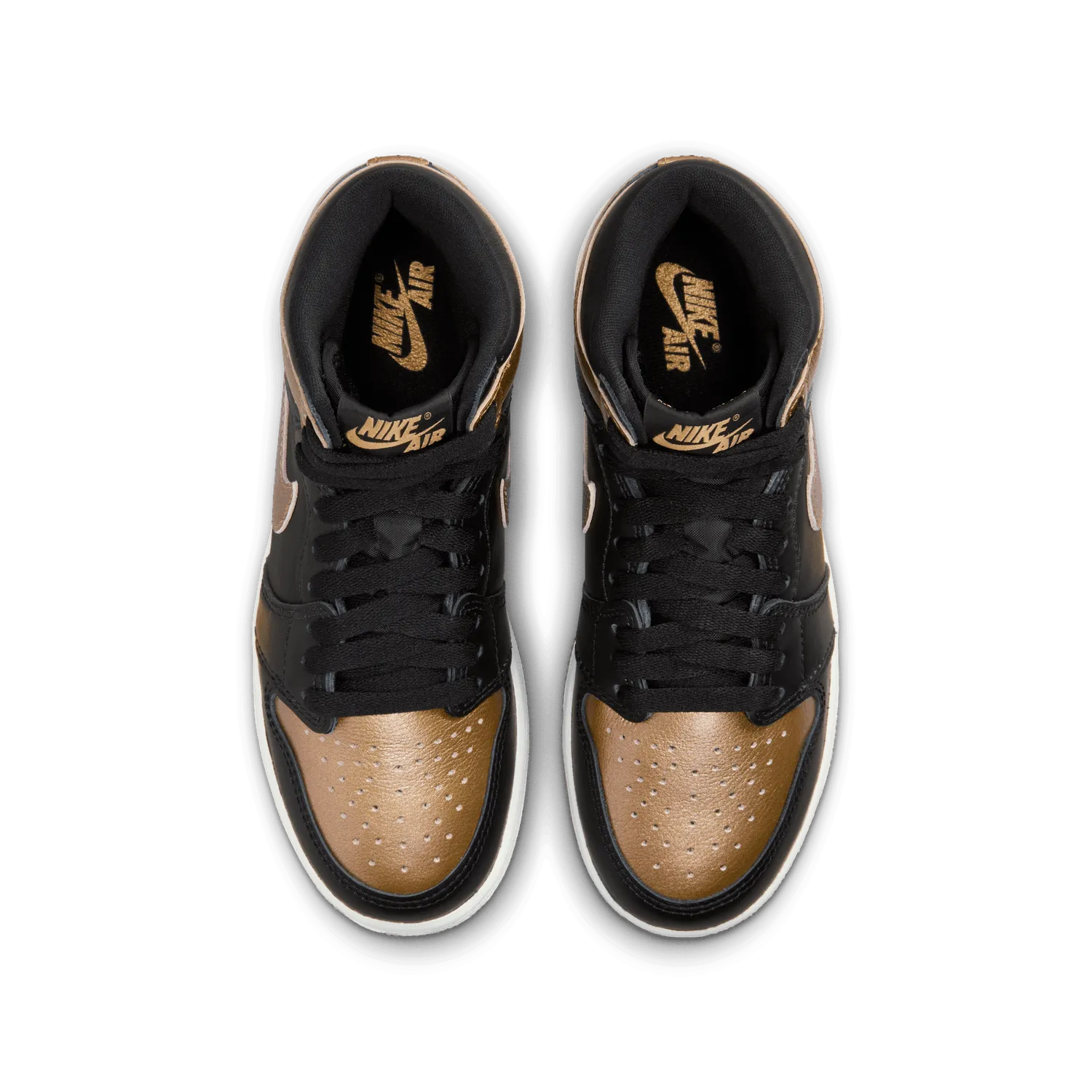 Air Jordan 1 Retro High OG 'Black & Gold' GS