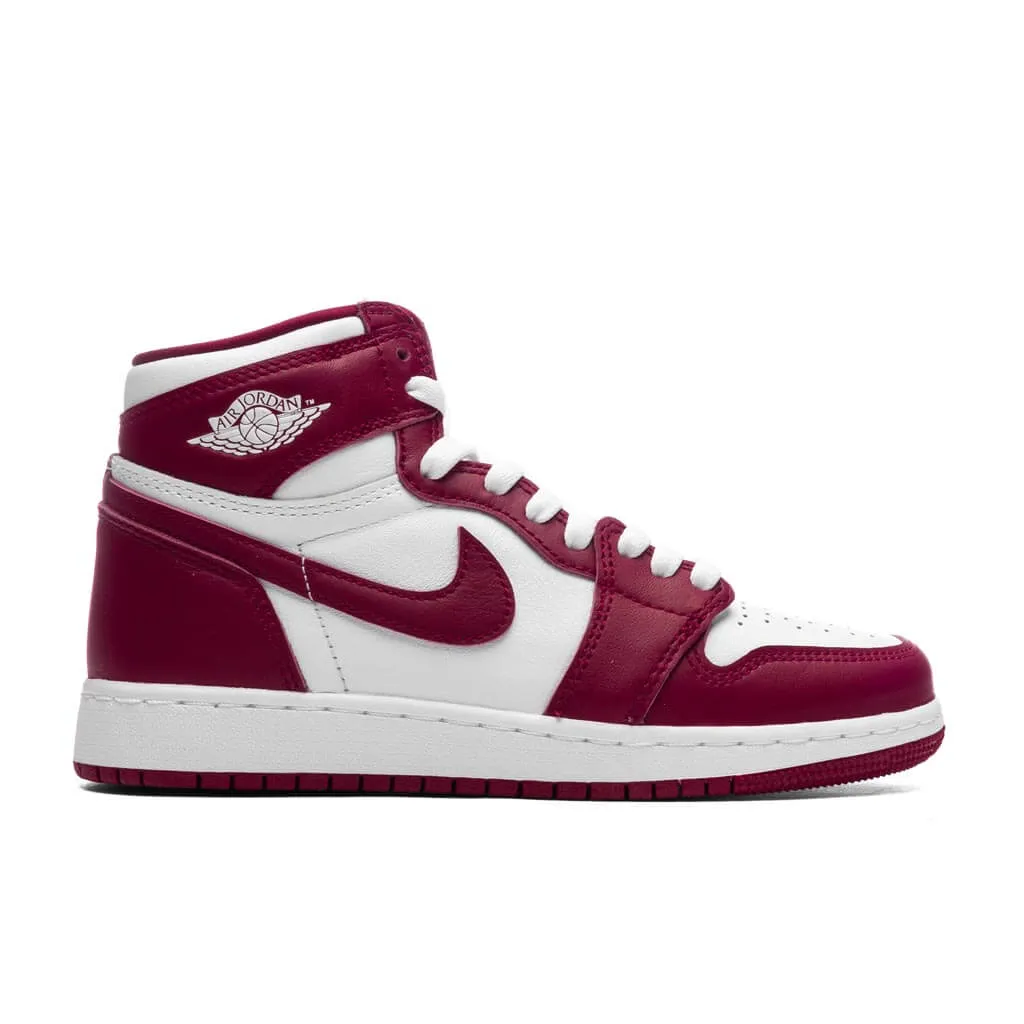 Air Jordan 1 Retro High OG in White and Team Red