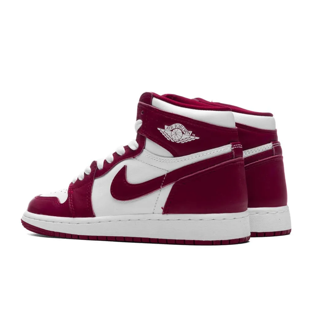 Air Jordan 1 Retro High OG in White and Team Red