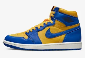 Air Jordan 1 Retro High OG Reverse Laney Varsity Maize Game Royal Fire Red FD2596-700