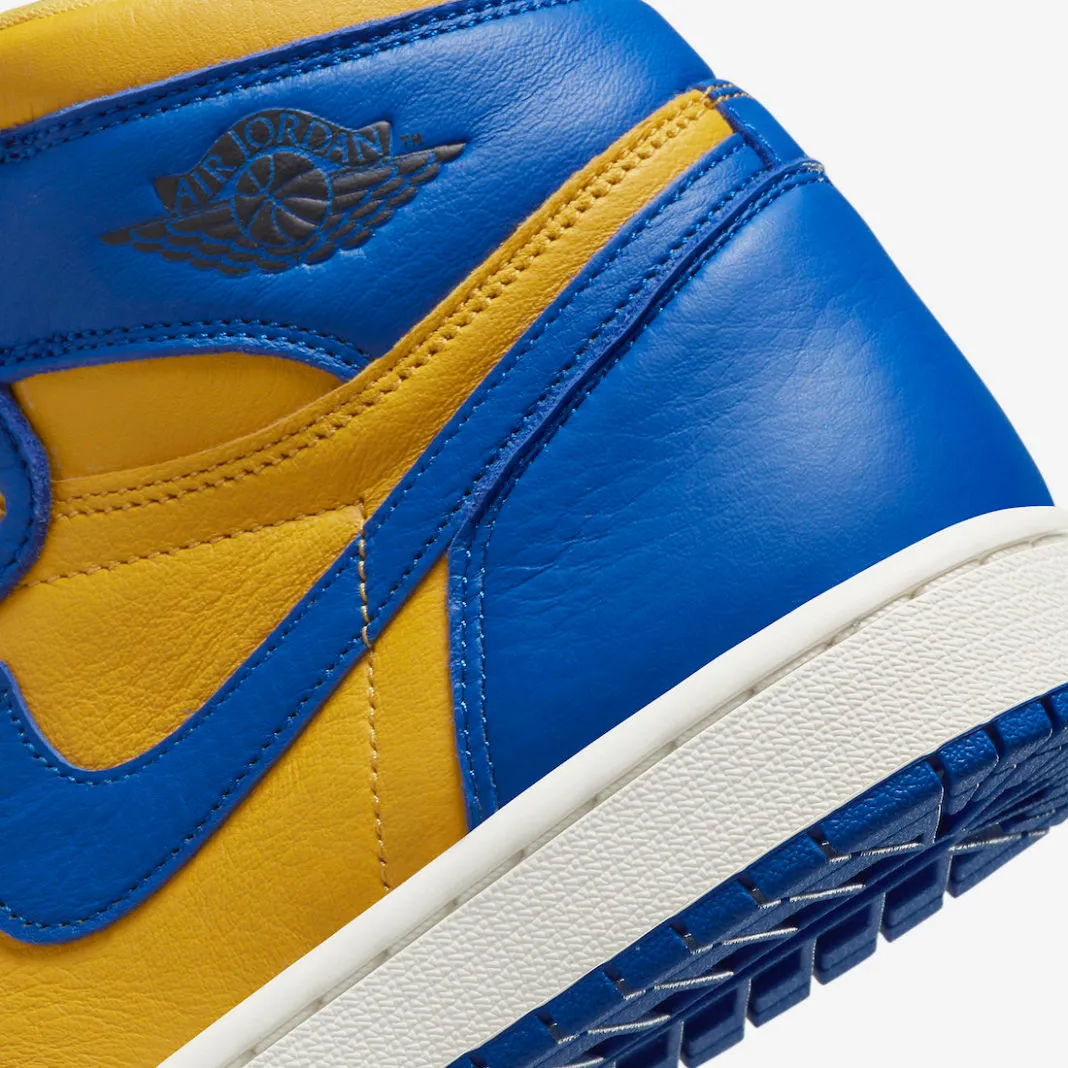 Air Jordan 1 Retro High OG Reverse Laney Varsity Maize Game Royal Fire Red FD2596-700