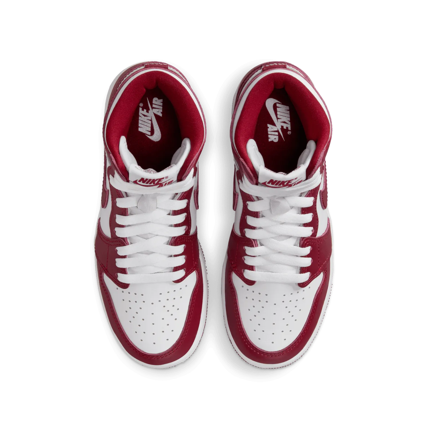 Air Jordan 1 Retro High OG 'White/Team Red' GS