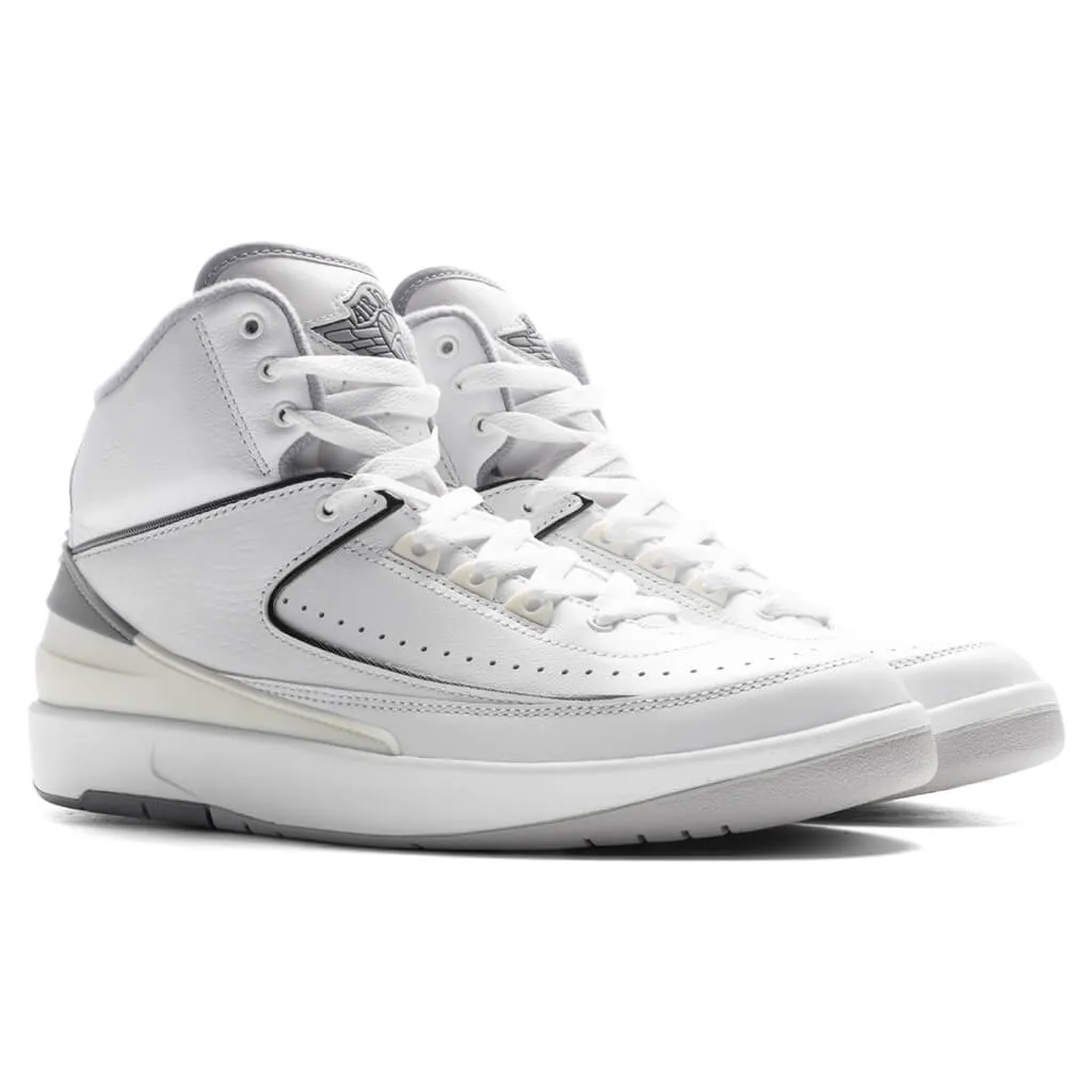 Air Jordan 2 Retro White Cement Grey Sail sneakers