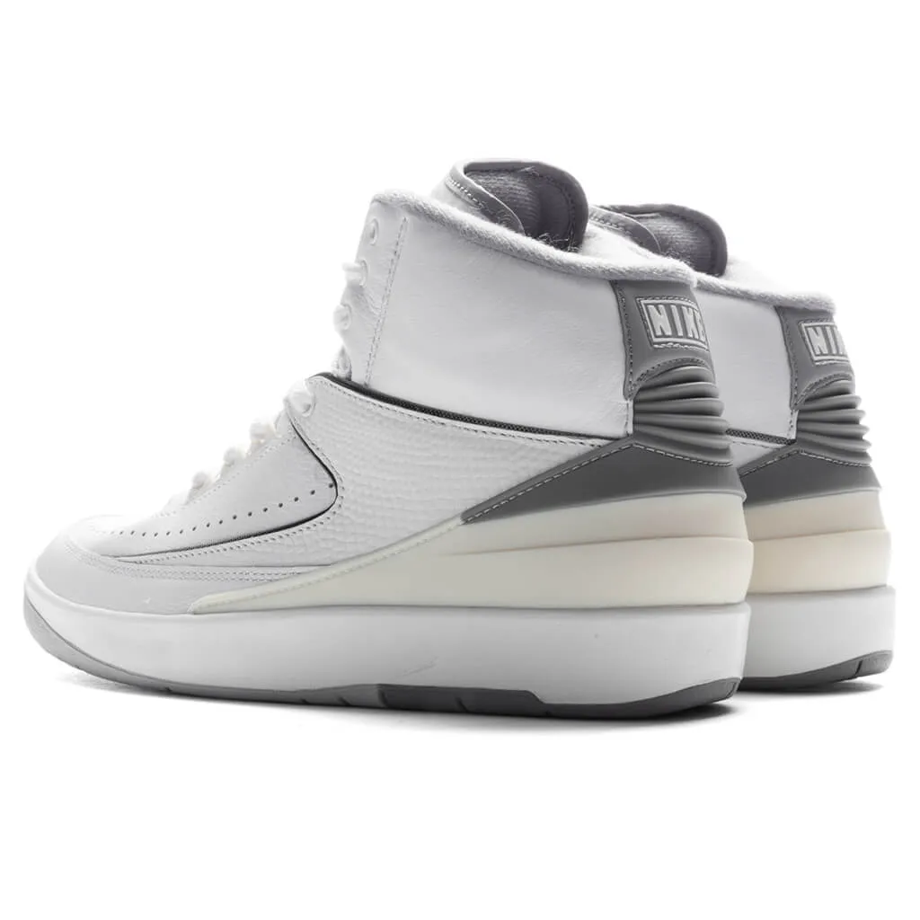 Air Jordan 2 Retro White Cement Grey Sail sneakers