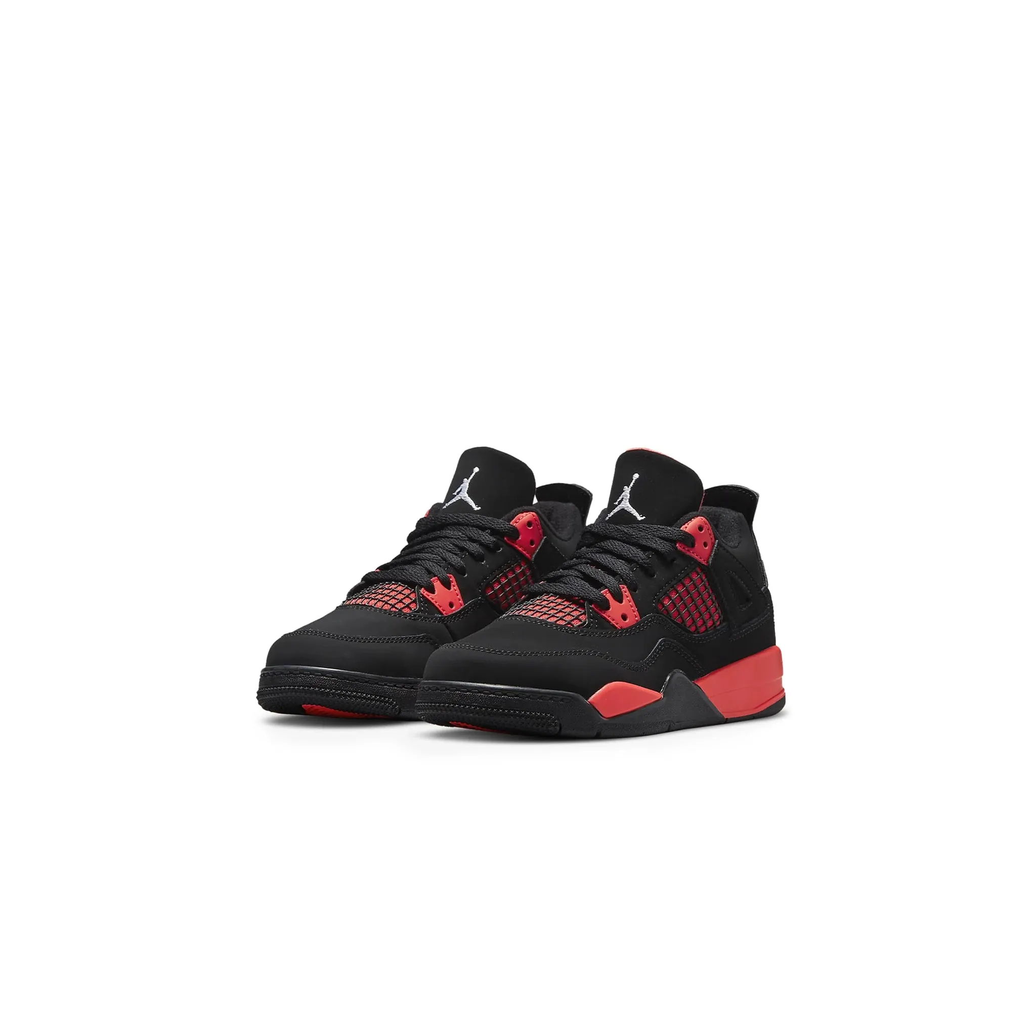 Air Jordan 4 Retro Red Thunder (PS) Shoes