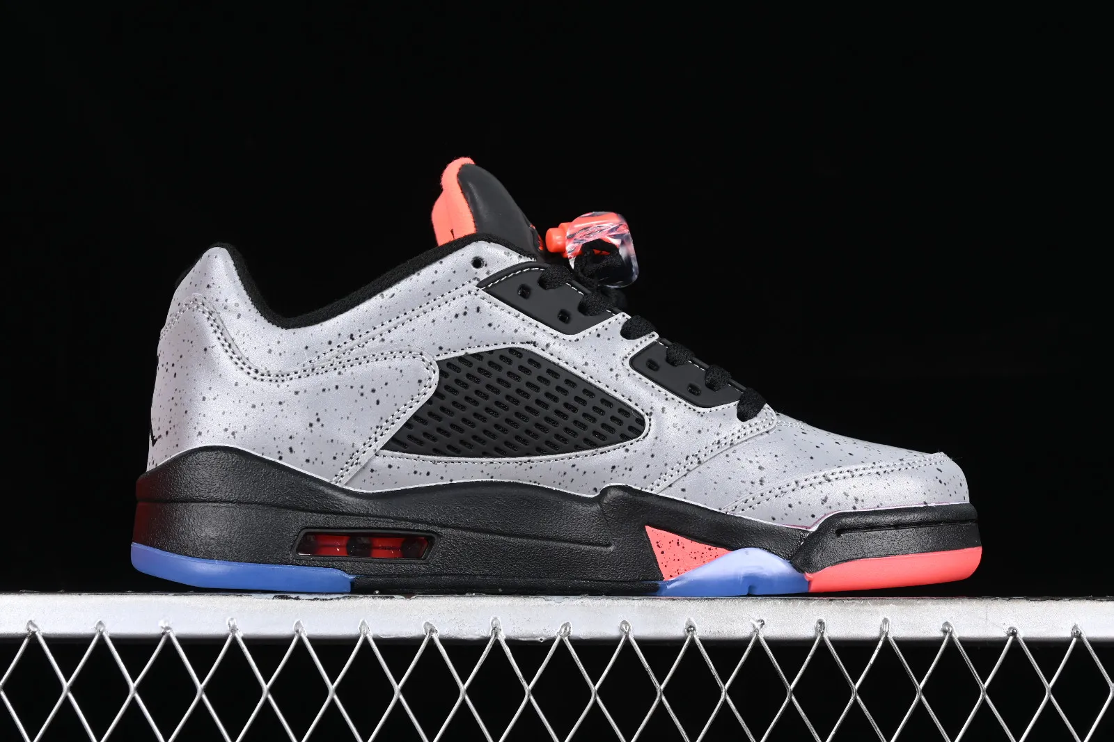 Air Jordan 5 Low Neymar Grey Black Orange 846316-025