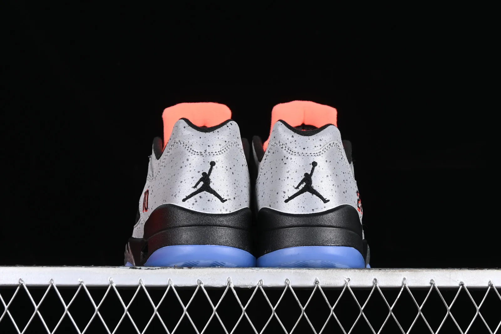 Air Jordan 5 Low Neymar Grey Black Orange 846316-025