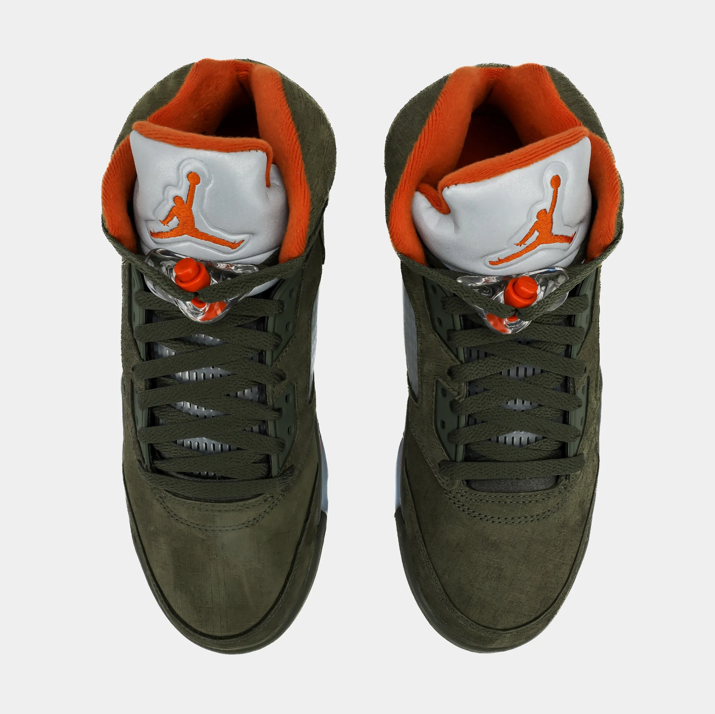 Air Jordan 5 Retro Olive Men's Lifestyle Shoes - Army Olive/Solar Orange