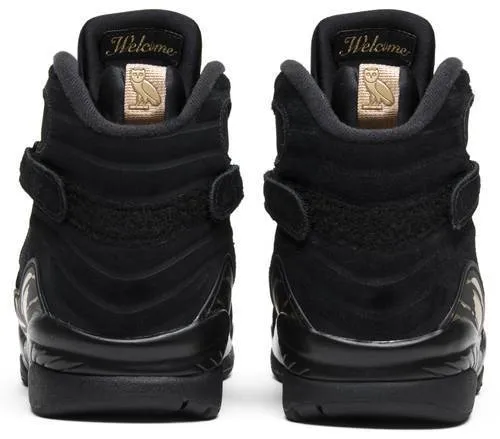 Air Jordan 8 Retro Black x OVO