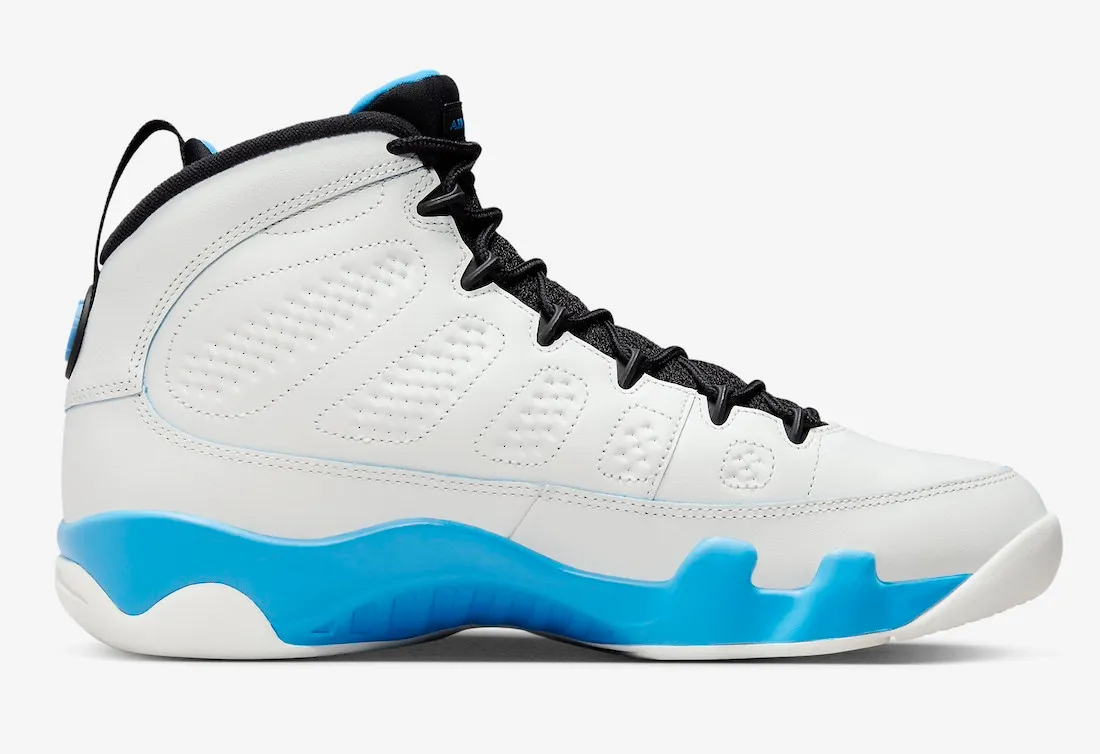 Air Jordan 9 Retro Powder Blue Summit White Black FQ8992-101