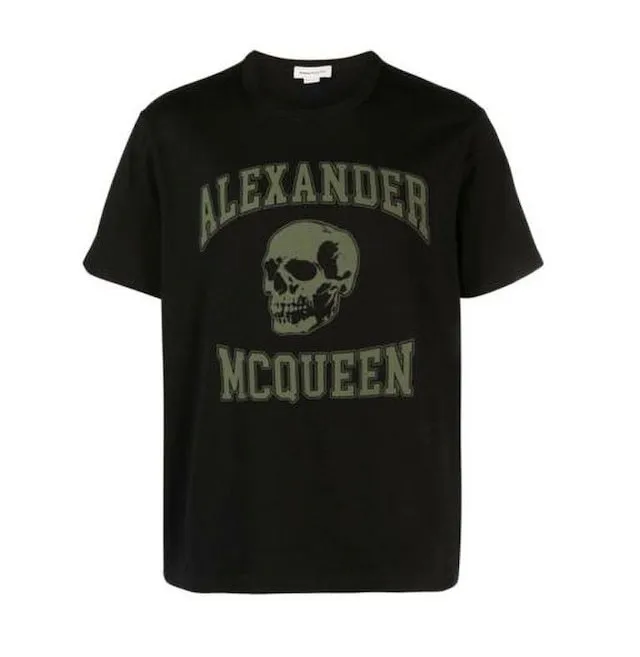 Alexander McQueen | Cotton Short Sleeve Logo T-Shirts - Unisex