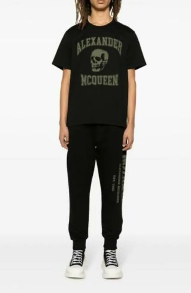 Alexander McQueen | Cotton Short Sleeve Logo T-Shirts - Unisex