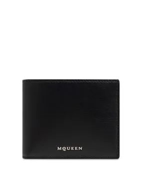 Alexander Mcqueen Calf Leather Wallet With Logo