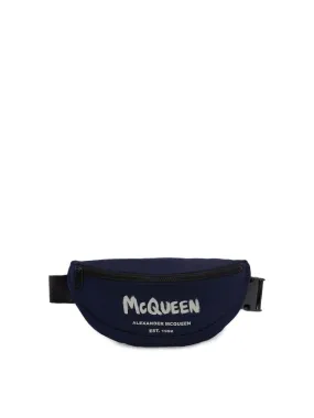 Alexander Mcqueen Graffiti logo belt bag