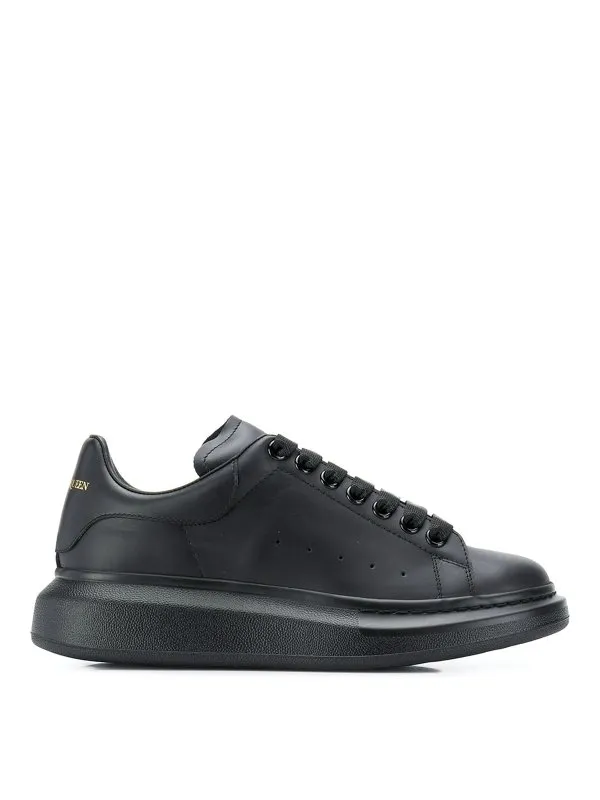 Alexander Mcqueen Leather oversize sneakers