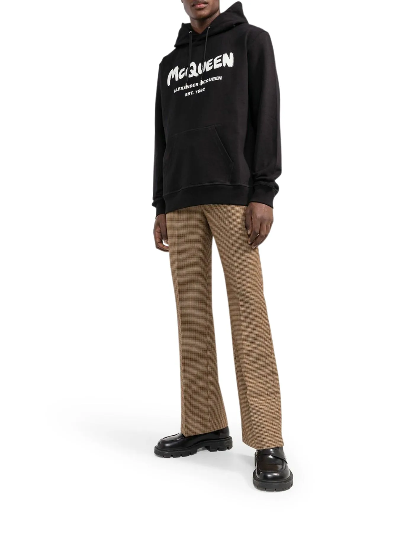 Alexander McQueen logo graffiti popover