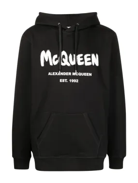 Alexander McQueen logo graffiti popover