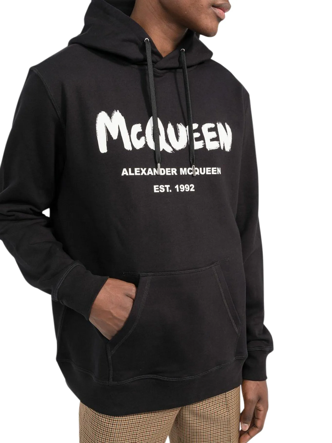 Alexander McQueen logo graffiti popover