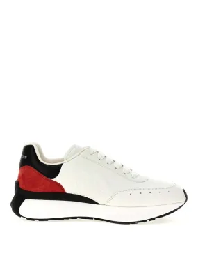 Alexander Mcqueen Logo Leather Sneakers