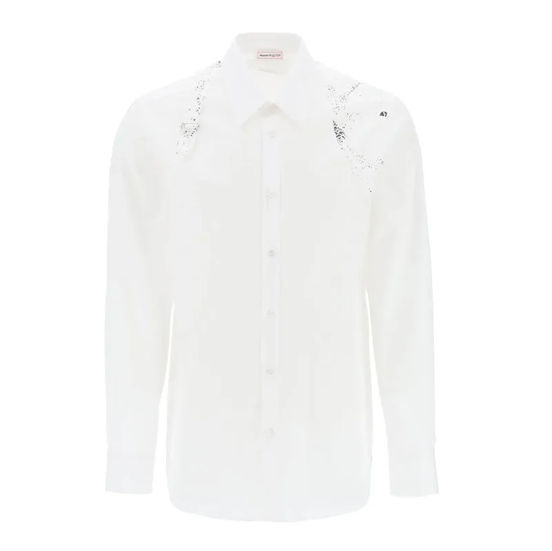 Alexander McQueen Long Sleeve Cotton Shirts