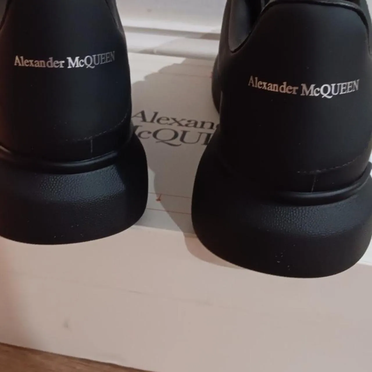 Alexander McQueen Men's Black Trainers