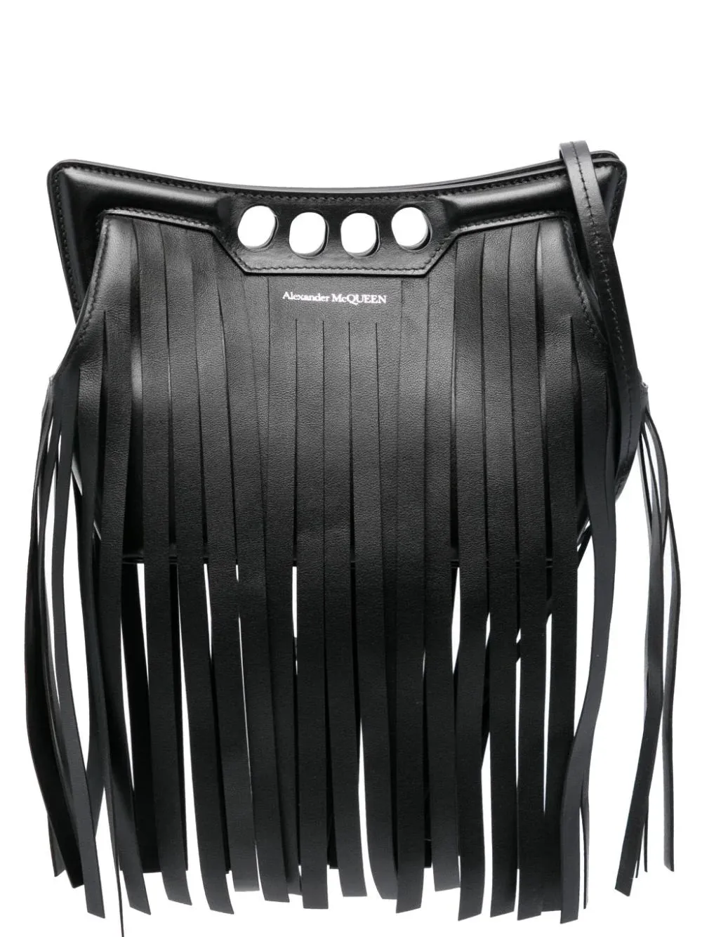 Alexander McQueen Mini Peak Fringe Bag