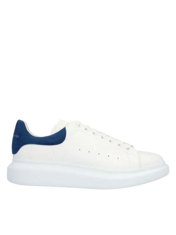 Alexander Mcqueen Oversize sneakers in white and blue