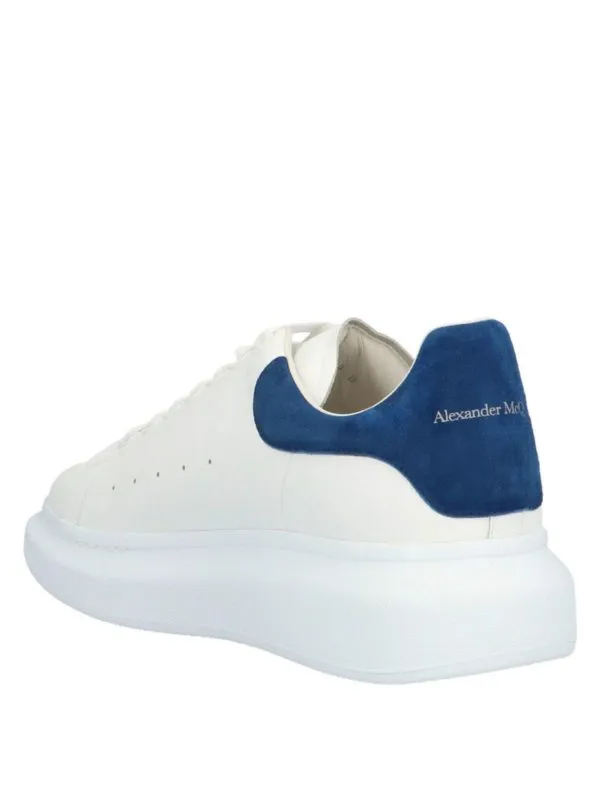 Alexander Mcqueen Oversize sneakers in white and blue